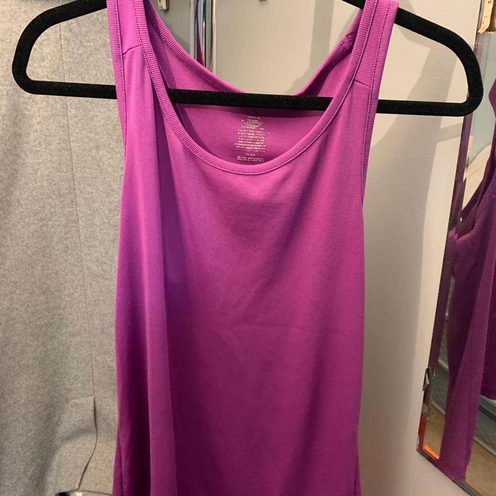 Purple Active wear tank top